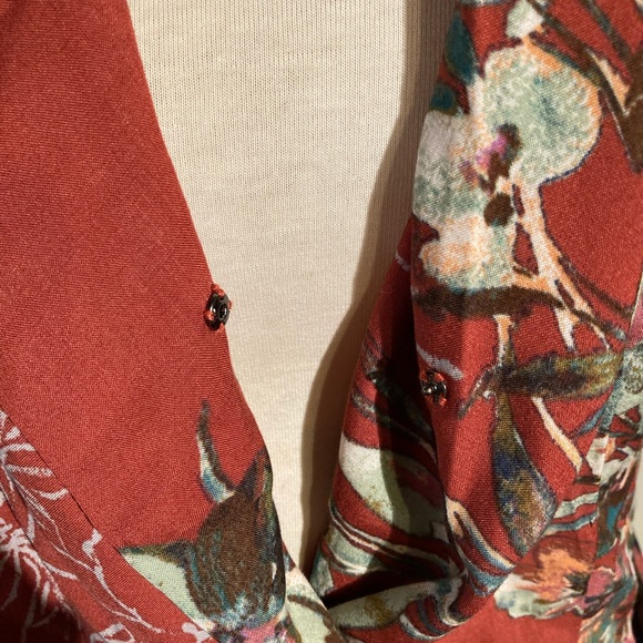 Anthropologie Skies are Blue Wrap Dress Size XS - Picture 4 of 10